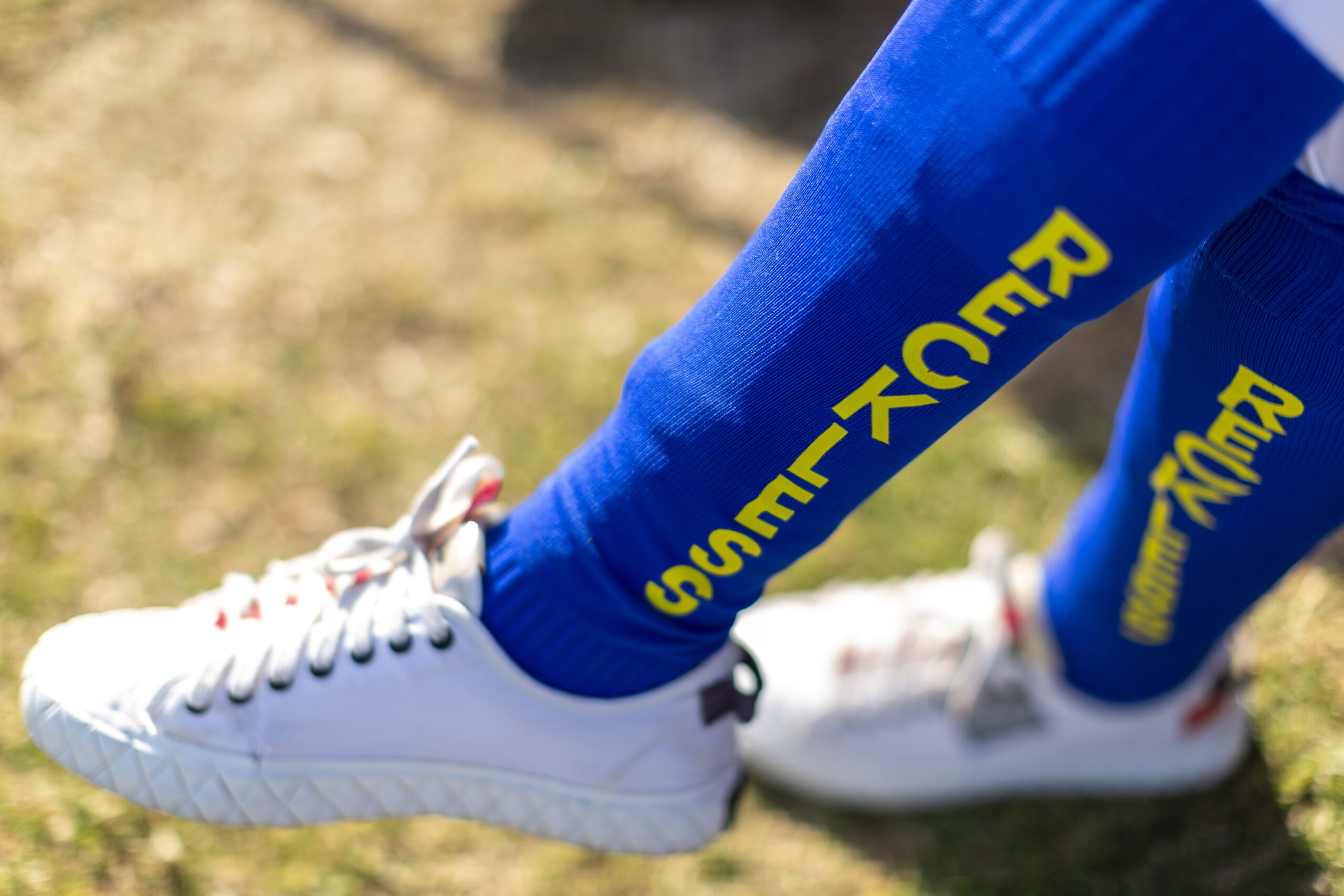 Reckless blue socks