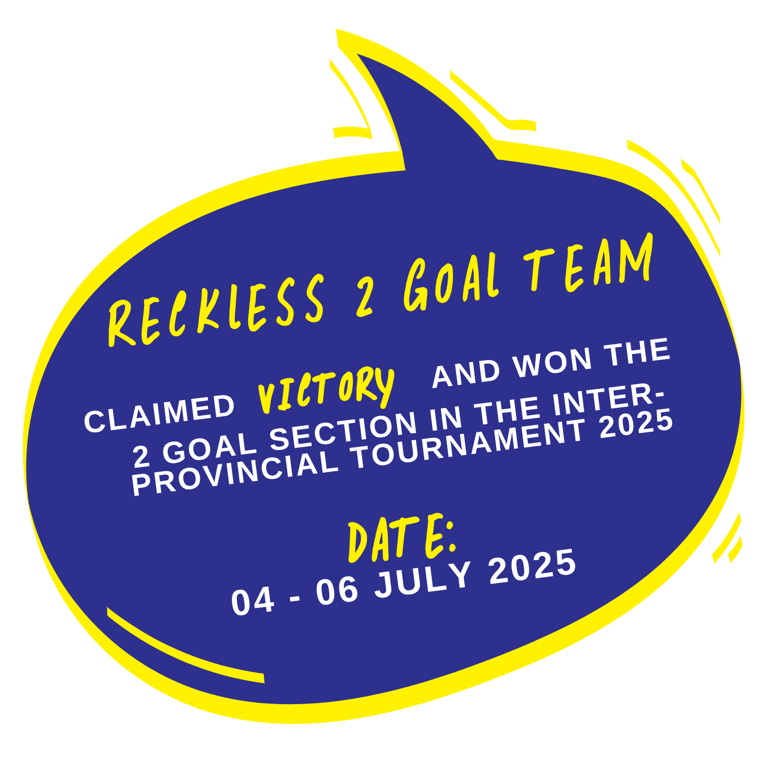Inter provincial tournament 2025 2 goal winners